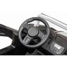 ATV buggy electric, 4 locuri, Bluetooth, roti pnematice, negru/rosu