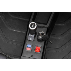 ATV buggy electric, 4 locuri, Bluetooth, roti pnematice, negru/rosu