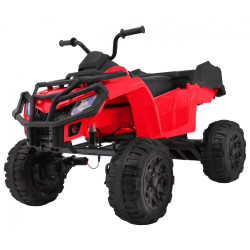 ATV electric QUAD 4x4, off road, 12V, roti spuma EVA, pornire lenta, mod poveste, melodii, faruri LED, 116x78x81cm