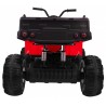 ATV electric QUAD 4x4, off road, 12V, roti spuma EVA, pornire lenta, mod poveste, melodii, faruri LED, 116x78x81cm