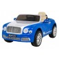 Masinuta electrica Bentley Mulsanne, 2 motoare, roti spuma EVA, albastru Masinuta electrica Bentley Mulsanne, 2 motoare, roti spuma EVA, albastru