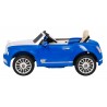 Masinuta electrica Bentley Mulsanne, 2 motoare, roti spuma EVA, albastru