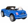Masinuta electrica Bentley Mulsanne, 2 motoare, roti spuma EVA, albastru