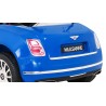 Masinuta electrica Bentley Mulsanne, 2 motoare, roti spuma EVA, albastru