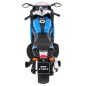 Motocicleta electrica BMW, sport, 12V, roti EVA, 3 viteze, 4 butoane pentru muzica, 106x45x67 cm
