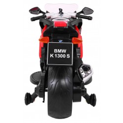 Motocicleta electrica BMW K1300S, 12V/5,5Ah, roti EV, 3 viteze, lumina fata, butoane muzica si sunete, 106 x 45 x67 cm