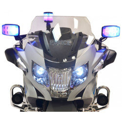 Motocicleta electrica de politie BMW, roti spuma EVA, roti ajutatoare