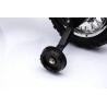 Motocicleta electrica cross, 6V, 18000RPM, 6V/4,5Ah, roti plastic, lumina LED fata, 105 x 50 x 72 cm