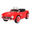 Masinuta electrica retro model BMW, 2 motoare, roti EVA