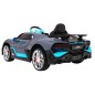 Masinuta electrica Bugatti Divo, sport, 12V, roti spuma EVA, lumini LED, USB, efecte sonore, 132x72x47cm