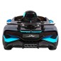 Masinuta electrica Bugatti Divo, sport, 12V, roti spuma EVA, lumini LED, USB, efecte sonore, 132x72x47cm