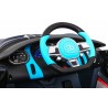Masinuta electrica Bugatti Divo, sport, 12V, roti spuma EVA, lumini LED, USB, efecte sonore, 132x72x47cm