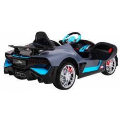 Masinuta electrica Bugatti Divo, sport, 12V, roti spuma EVA, lumini LED, USB, efecte sonore, 132x72x47cm