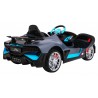 Masinuta electrica Bugatti Divo, sport, 12V, roti spuma EVA, lumini LED, USB, efecte sonore, 132x72x47cm