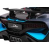Masinuta electrica Bugatti Divo, sport, 12V, roti spuma EVA, lumini LED, USB, efecte sonore, 132x72x47cm