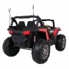 Masinuta electrica Buggy Racer 4x4, 4 motoare, roti spuma EVA, 2 locuri, rosu