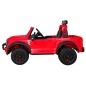 Masinuta electrica Ford Super Duty, 4 motoare, 2 locuri, roti spuma EVA, rosu
