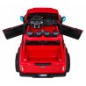 Masinuta electrica Ford Super Duty, 4 motoare, 2 locuri, roti spuma EVA, rosu