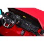 Masinuta electrica Ford Super Duty, 4 motoare, 2 locuri, roti spuma EVA, rosu