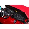 Masinuta electrica Ford Super Duty, 4 motoare, 2 locuri, roti spuma EVA, rosu
