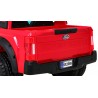Masinuta electrica Ford Super Duty, 4 motoare, 2 locuri, roti spuma EVA, rosu