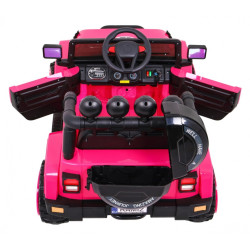 Masinuta electrica Off-Road full time 4x4, roti spuma EVA, 2 locuri