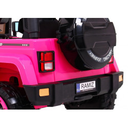 Masinuta electrica Off-Road full time 4x4, roti spuma EVA, 2 locuri