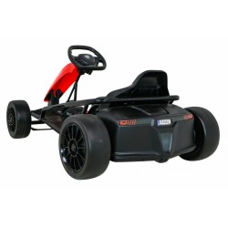 Kart electric FX1 Drift Master, roti spuma EVA, 2 motoare, functie drift, rosu