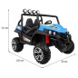 Masinuta electrica Buggy 4x4, roti spuma EVA, 2 locuri, Bluetooth Masinuta electrica Buggy 4x4, roti spuma EVA, 2 locuri, Bluetooth