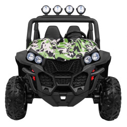 Masinuta electric Buggy 4x4 LIFT Moro, Bluetooth, 2 scaune