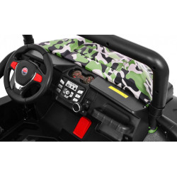 Masinuta electric Buggy 4x4 LIFT Moro, Bluetooth, 2 scaune