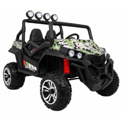 Masinuta electric Buggy 4x4 LIFT Moro, Bluetooth, 2 scaune