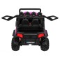 Buggy electric 4x4, roti spuma EVA, 2 scaune, Bluetooth, roz