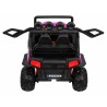 Buggy electric 4x4, roti spuma EVA, 2 scaune, Bluetooth, roz