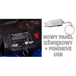 Masinuta electrica Audi Q7 Quatro S-Line, sport, 12V, buton STOP, faruri LED, MP3, USB, AUX, 119x67x53cm