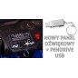 Masinuta electrica Audi Q7 Quatro S-Line, sport, 12V, buton STOP, faruri LED, MP3, USB, AUX, 119x67x53cm