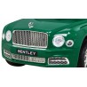 Masinuta electrica Bentley Mulsanne, 2 motoare, roti spuma EVA, verde