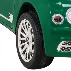 Masinuta electrica Bentley Mulsanne, 2 motoare, roti spuma EVA, verde