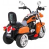 Motocicleta electrica Chopper, sport, 6V,14000RPM, 6V/4,5Ah, roti plastic, lumini, muzica, 92 x 34 x 63 cm