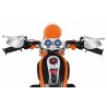 Motocicleta electrica Chopper, sport, 6V,14000RPM, 6V/4,5Ah, roti plastic, lumini, muzica, 92 x 34 x 63 cm