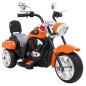 Motocicleta electrica Chopper, sport, 6V,14000RPM, 6V/4,5Ah, roti plastic, lumini, muzica, 92 x 34 x 63 cm