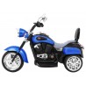 Motocicleta sport Chopper, 6V/4,5Ah, 6V, roti plastic, schimbator, lumina LED, butoane muzica si sunete, capacitate 30 kg