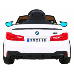 Masinuta electrica BMW M5, sport, DRIFT, 2x12V, 3 viteze, roti spuma EVA, LED, melodii, 126x73x53cm