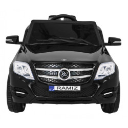 Masinuta electrica Mercedes, sport, 2x35W, 3 viteze, buton stop, suspensie spate, lumina LED, melodii, MP3, AUX, SD, USB