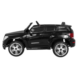 Masinuta electrica Mercedes, sport, 2x35W, 3 viteze, buton stop, suspensie spate, lumina LED, melodii, MP3, AUX, SD, USB