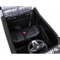 Camion cu semiremorca, 12V, roti spuma EVA, faruri LED, buton STOP, melodii, USB, 175x49x76cm