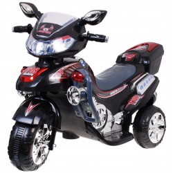 Motocicleta electrica F928 , 6V/4,5Ah, 30W, roti plastic, claxon, melodii, lumina fata, portbagaj cu deschidere