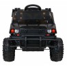 Masinuta electrica Farmer Pick-Up, 2 motoare, roti spuma EVA, negru