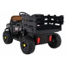 Masinuta electrica Farmer Pick-Up, 2 motoare, roti spuma EVA, negru