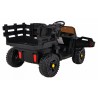 Masinuta electrica Farmer Pick-Up, 2 motoare, roti spuma EVA, negru